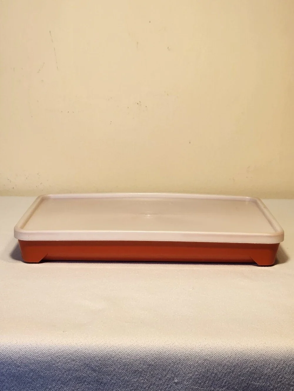 Vintage Tupperware Meat Tenderizer Keeper Hot Dog and Bacon Keeper #1292